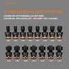 Crosstar 15-Piece Swivel Socket Set - 3/8" Drive Universal Impact