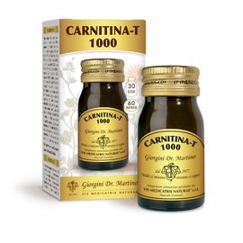 CARNITINA 1000 pastiglie - 30 g (integratore di carnitina, 1000 mg di carnitina nella dose massima giornaliera)