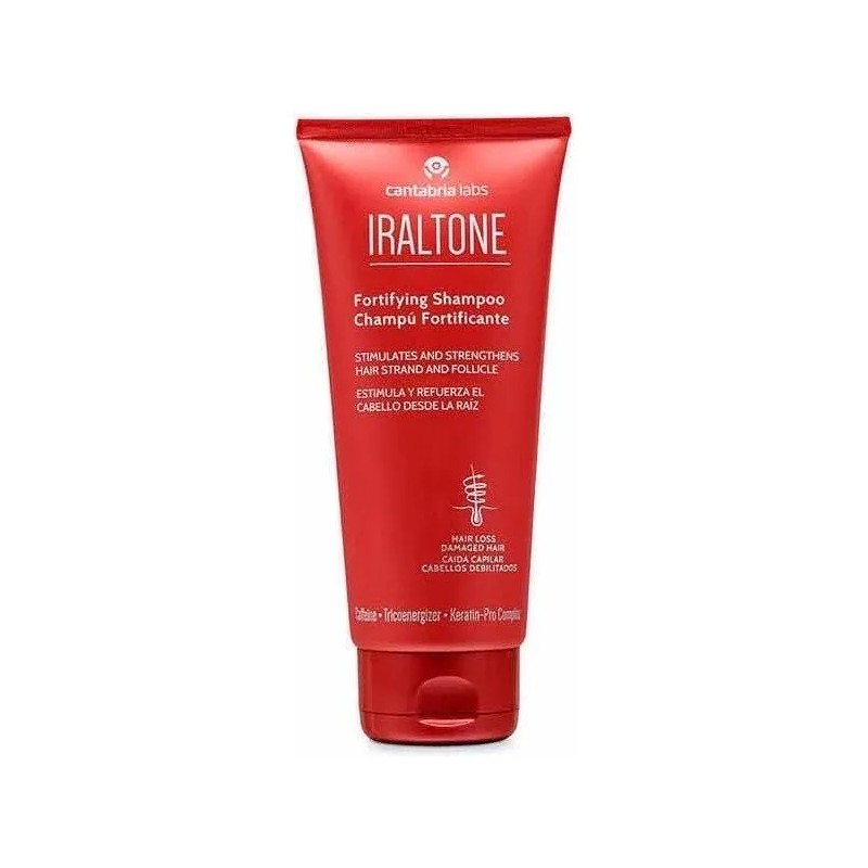 Iraltone Shampoo Fortificante Caída Cabello 200ml Fortalece