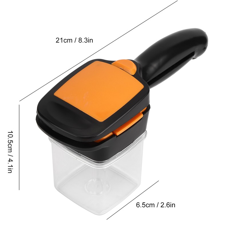 5 in 1 Multifunction Vegetable Cutter Fruit Salad Garlic Chopper