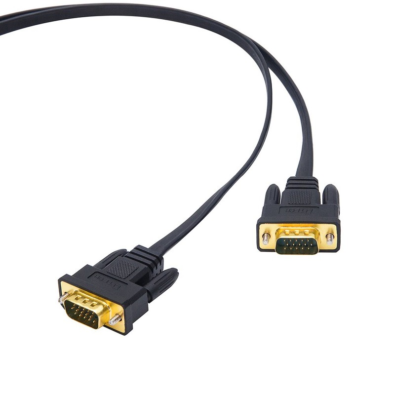 DTECH 1.8m D-Sub 15pin Male to D-Sub 15pin Male Ultra