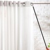 Shimeyao 10 Pack 36 Inch Acrylic Curtain Pull Wands Drapery