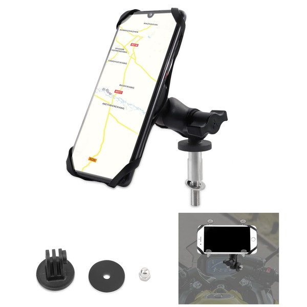 GUAIMI Motorcycle Phone Mount Action Cam Holder for Kawasaki Ninja650
