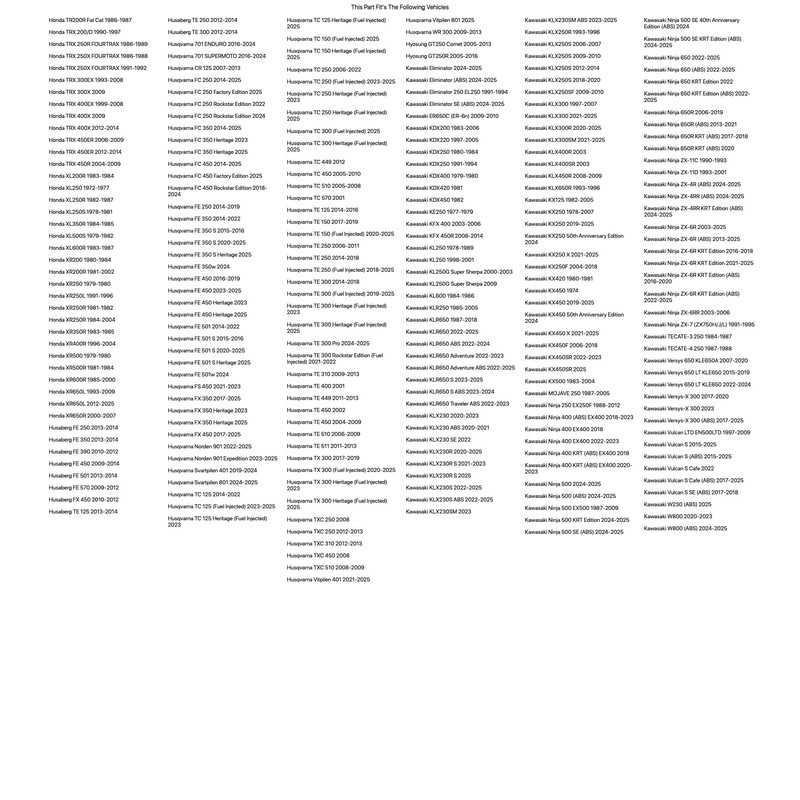 Tusk 520 Gold X-Ring Chain Master Link For DUCATI 750/D