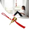 Feng Shui Wu Lou Red Lucky Tassel 10cm High Rope