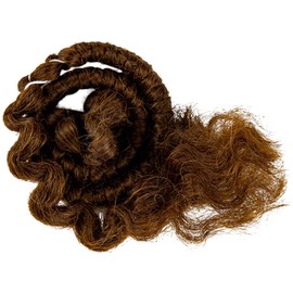 Mehron Makeup Crepe Hair | Fake Hair for Special Effects Makeup, Theatre, Stage & Screen, Cosplay, Halloween FX| 12 Inch Extra Long Braid (Medium Brown)