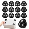 12pcs Self Adhesive Mini Caster Wheels for Small Appliances,Sticky Pulley