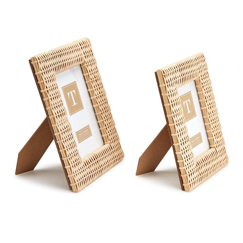 Two's Company Criss Cross Weft and Weave Set of 2