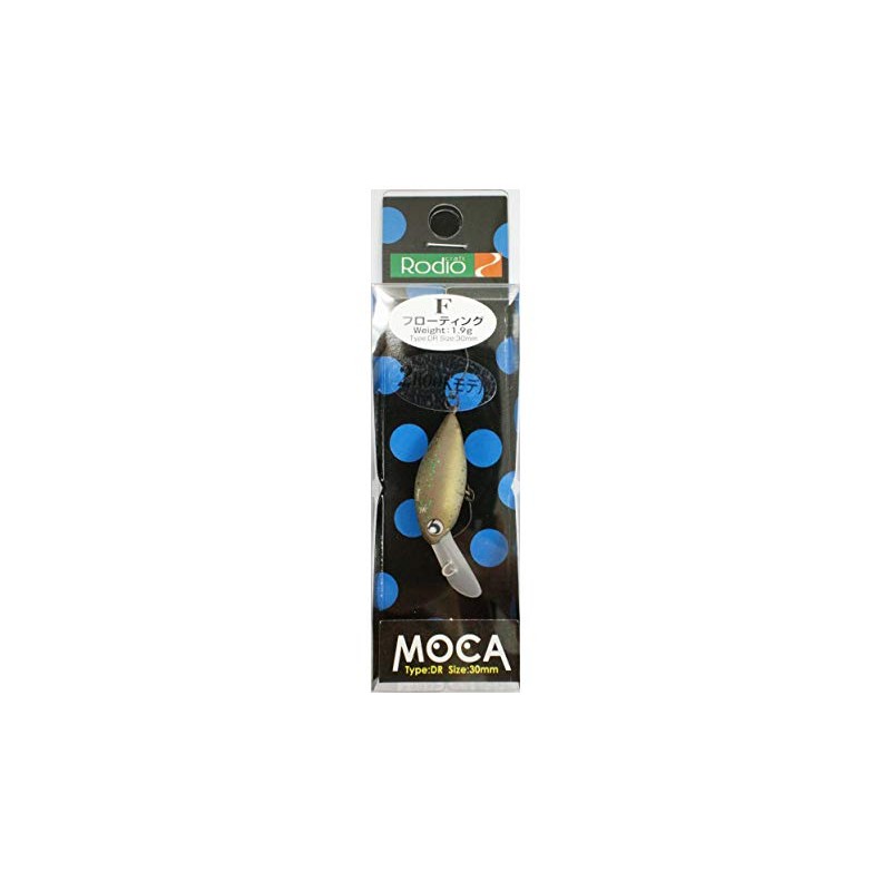 Rodiocraft Lure Mocha DR 2 Hook (F) #24 Black Manju