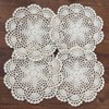 Gracebuy Pack of 4PCS Beige 7 Inch 100% Cotton HANDMADE