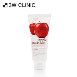 3W Clinic Moisturizing Hand Cream Apple 100ml / 3W클리닉 모이스처라이징 핸드크림 사과 100ml