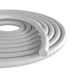 Storystore Backer Rod, 5/8" Diameter x 16.4' Length Gray EPDM Rubber Caulk Saver for Gaps and Weather Stripping Door Seal, Concrete Expansion Joint Filler