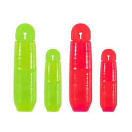Alwonder 20pcs Pole Elastic Connector Bead Pole Fishing Accessories for Carp Fishing Feeder Method Hollow Pole Elastic Bead Connector Terminal Tackle Slip System for Carp Rig Marking