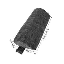 Kisangel Outdoor Lounger Pillow Neck Support Cushion for Chaise and Office Chairs Beach Pool Pillow Replacement Fabric