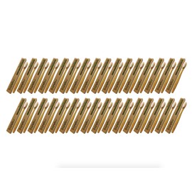 Clean Teeth. Clean Conscience. Bamboo Toothbrush - BPA Free. Organic. Eco-Friendly. Natural. Compostable. Vegan. 100% Biodegradable. (Hard Bristle: White, 32 Brushes)