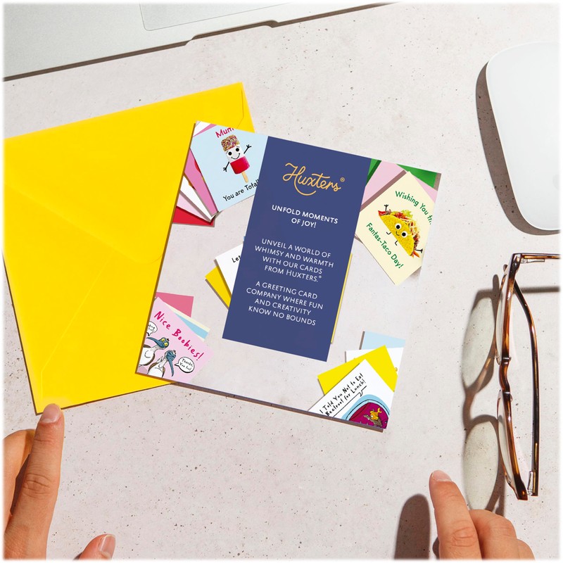 Huxters Christmas Cards for Men - Peas be with you