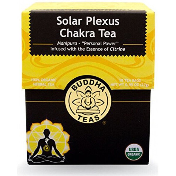Solar Plexus Chakra Tea by Buddha Teas, 18 tea bag 1 pack