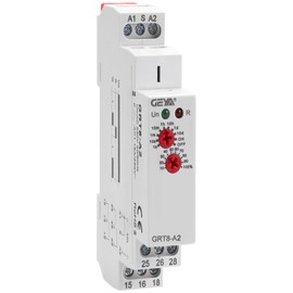 Time Relay GRT8-A2 Delay On Timer Switch, IGEYAPA 16A 230V Adjustable Timer Relay in Din Rail for Industrial Grade Waterproof and Dustproof Design