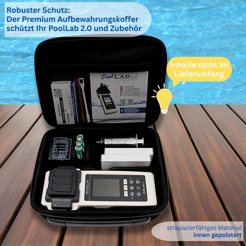 MediMuc Original PoolLAB 2.0 Storage Case with Plenty of Space