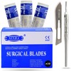 100 Blades #10 Scalpel Blades for Knife Scalpel High Carbon