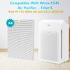 4 Pack C545 Replacement HEPA Filter Compatible with Winix C545,