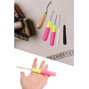 YFFSFDC Micro Knitting Latch Hook for Crochet Knitting Needles Carpet