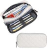 Della Gao Pencil Case 2 Compartments Large Capacity Pencil Pouch