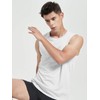 MIER Men's Lightweight UPF 50+ Sleeveless Athletic Tank Tops Moisture