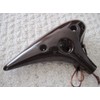 Utopia Ceramic Ocarina Dark Coffee -- Alto C Key High