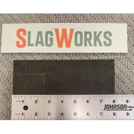 SlagWorks 1x5x8 inch steel plate 5”x8” A36 Hot Roll Flat 1" Thick