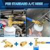 R1234YF Can Tap, R1234YF Self-Sealing and Puncture Style Refrigerant Can