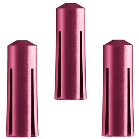 THOR-DARTS Aluminium Flight Protectors Flight Saver in 10 Colours (1 Set (3 Pieces), Pink)