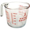 Anchor Hocking Glass Open Handle Measuring Cup, 16 oz
