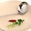 Generic Small Ladle Silver Stainless Steel Sauce Ladle for Spooning