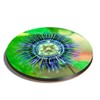 1 x Round Coaster - Passion Flower Close Up Macro