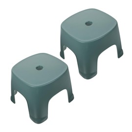 MERRYHAPY 2pcs Low Stool Poop Stool Adult Toilet Stepping Stool Poop Stool for Bathroom Adults Step Stool Bathroom Toilet Stool Bathroom Squat Stool Bathroom Stool Porch PVC Footstool Office