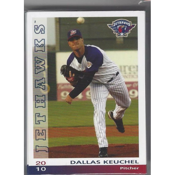 2010 LANCASTER JETHAWKS TEAM SET MINORS DALLAS KEUCHEL RC HOUSTON