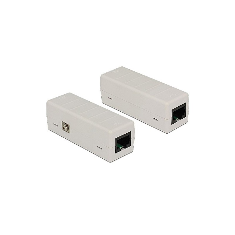 DeLOCK network Isolator 6 kV RJ45 with PoE - 62620