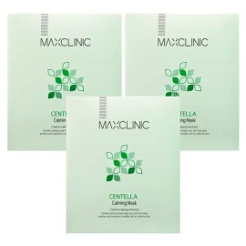 Maxclinic 맥스클리닉 센텔라 카밍 마스크 3박스(12매) 미백 주름개선 이중 기능성 마스크팩 Maxclinic Centella Calming Mask 3 Boxes (12 Sheets) Whitening Wrinkle Improvement Dual Functional Mask Pack
