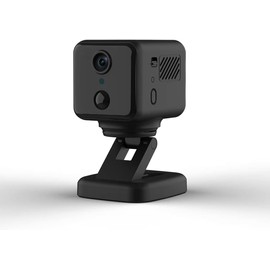 Mini WiFi Camera 2K HD Tiny Cam 360 Degree Rotate Wireless Nanny Cam with Night Vision Motion Detection Alerts Long Battery Life Camera for Indoor and Outdoor