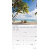 2025 Beaches Mini Wall Calendar