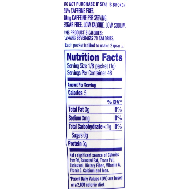 Crystal Light Sweet Tea, 12-Quart 1.56-Ounce Canister (Pack Of 3)
