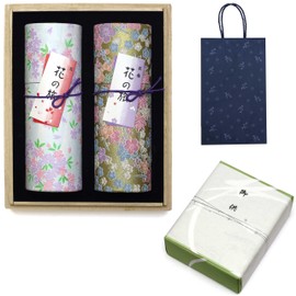 Sympathy Incense Incense Gift Gift 49th Anniversary New Bon [2 Types of Flower Comparison with Sandalwood, Handbag Included] Made in Japan, Small Smoke