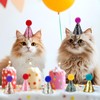 Hooqict 10 PCS Mini Small Party Hats for Stuffed Animals