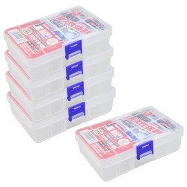 Ring Star RP-150-5S Super Club Parts, Clear, L 5.7 x W 3.9 x H 1.9 inches (145 x 98 x 49 mm), 8 Dividers, Set