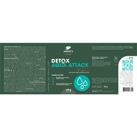 Nature's Finest Detox Aqua Attack | 2-in-1-Formel zur Reduzierung von Wassereinlagerungen und zum Abnehmen | Erhöht die Wasserausscheidung um 27 % | Fördert die Entgiftung und Reinigung des Körpers