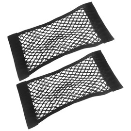 S-NET SN-343-KN Trunk Luggage Room Small Accessories Car Custom Storage Pocket Velcro Bag Universal Set of 2 SN-343-KN 55 x 25