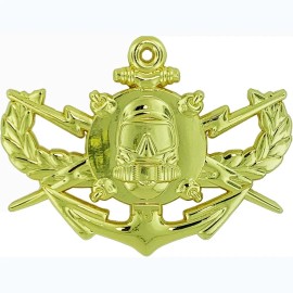 Hazardous Devices Technician HDT "Bomb Squad" Diver Uniform Pin Gold