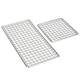 Outdoor Camping Multifunction Stainless Steel Barbecue Wire Mesh BBQ Grill Mat Cooking Grid
