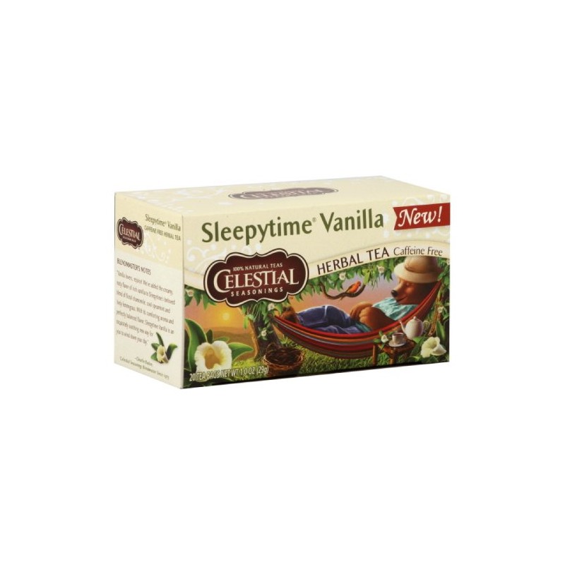 Celestial Seasonings Vanilla, Sleepytime, 1-ounces (Pack of6)